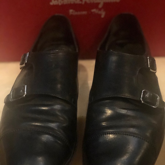 Salvatore Ferragamo Addo Double Monk Strap